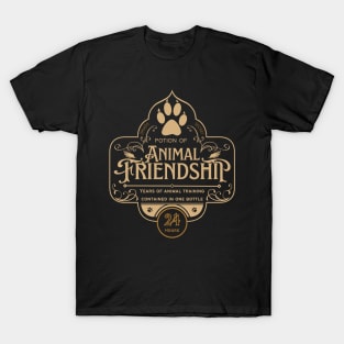 Potion of Animal Friendship: Gold Version T-Shirt